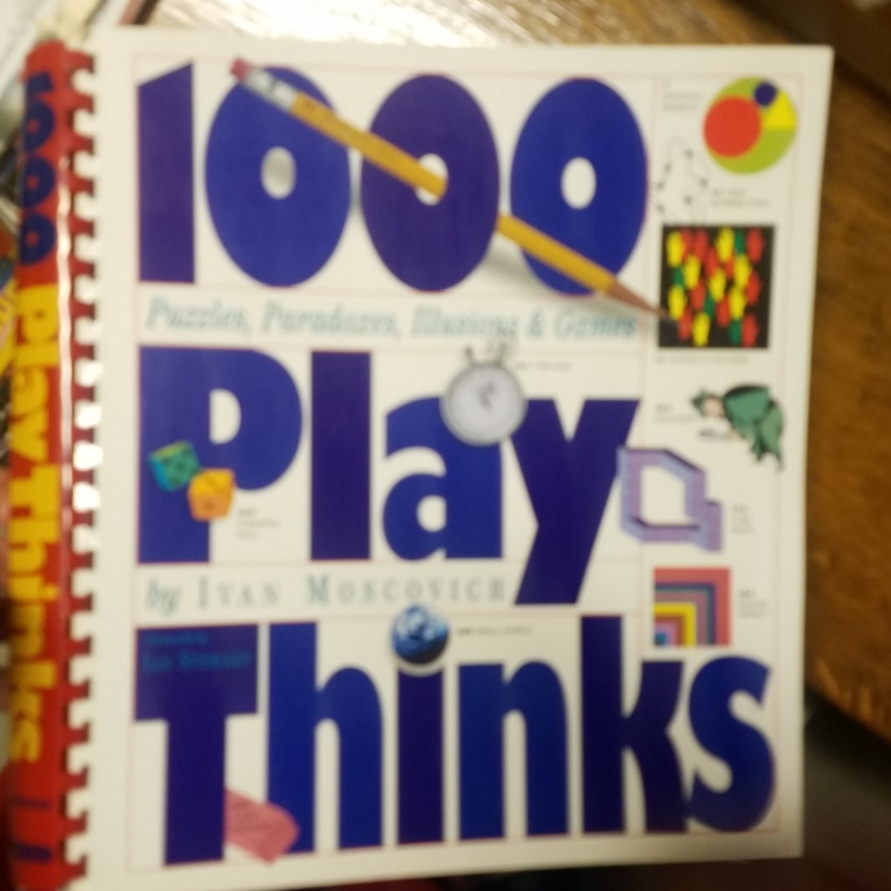 1000 Play Thinks book